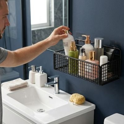 Étagère salle de bain